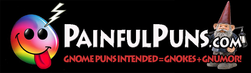 PainfulPuns.com - Gnome Puns Intended = Gnokes + Gnumor!