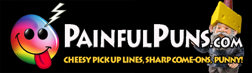 PainfulPuns.com - Cheesy Pick Up Line, Sharp Come-Ons, Punny!