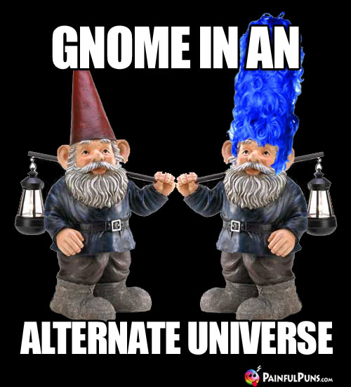 Gnome in an alternate universe