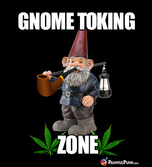 Pot Meme: Gnome Toking Zone